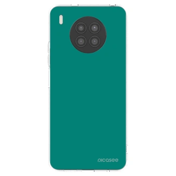 Picasee husă transparentă din silicon pentru Huawei Nova 8i - Emerald Mist