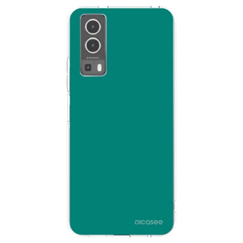 Picasee husă transparentă din silicon pentru Vivo Y72 5G - Emerald Mist