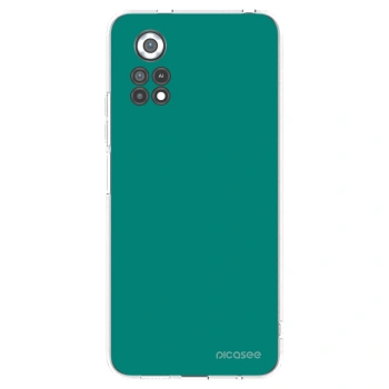 Picasee husă transparentă din silicon pentru Xiaomi Poco X4 Pro 5G - Emerald Mist