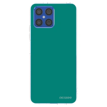 Picasee husă transparentă din silicon pentru Honor X8 4G - Emerald Mist