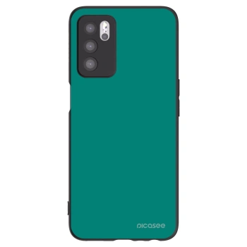 Picasee husă neagră din silicon pentru OPPO A16s - Emerald Mist
