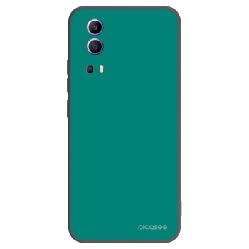 Picasee husă neagră din silicon pentru Vivo Y52 5G - Emerald Mist