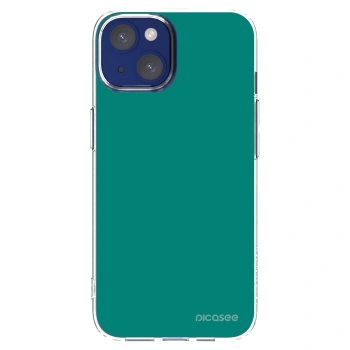 Picasee husă transparentă din silicon pentru Apple iPhone 14 - Emerald Mist