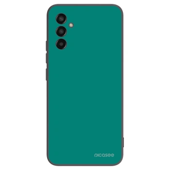 Picasee husă neagră din silicon pentru Samsung Galaxy M13 M135F - Emerald Mist