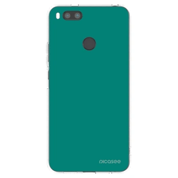 Picasee husă transparentă din silicon pentru Xiaomi Redmi A1 - Emerald Mist