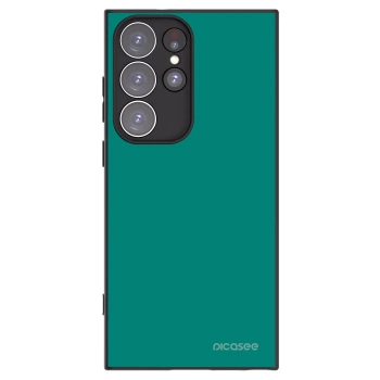 Picasee husă neagră din silicon pentru Samsung Galaxy S23 Ultra 5G - Emerald Mist