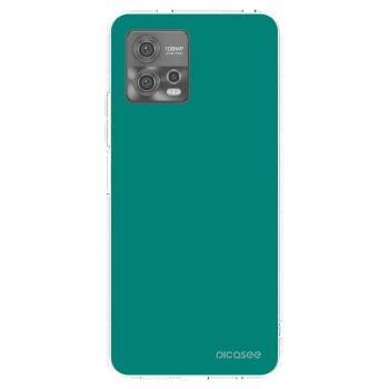 Picasee husă transparentă din silicon pentru Motorola Moto G72 - Emerald Mist