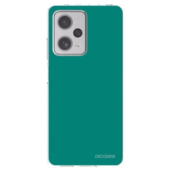 Picasee husă transparentă din silicon pentru Xiaomi Redmi Note 12 Pro+ 5G - Emerald Mist