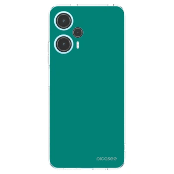 Picasee husă transparentă din silicon pentru Xiaomi Poco F5 - Emerald Mist