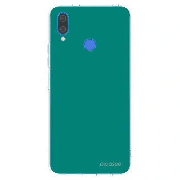 Picasee husă transparentă din silicon pentru Huawei Nova 3 - Emerald Mist