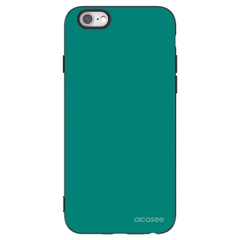 Picasee husă neagră din silicon pentru Apple iPhone 6/6S - Emerald Mist