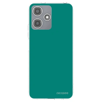 Picasee husă transparentă din silicon pentru Xiaomi Redmi 12 5G - Emerald Mist