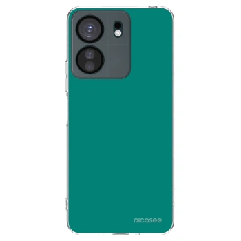 Picasee husă transparentă din silicon pentru Xiaomi Redmi 13C 4G - Emerald Mist