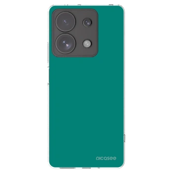 Picasee husă transparentă din silicon pentru Xiaomi Redmi Note 13 Pro 4G - Emerald Mist