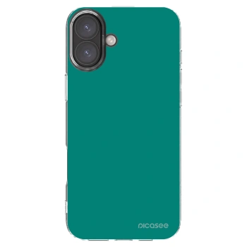 Picasee husă transparentă din silicon pentru Apple iPhone 16 Plus - Emerald Mist