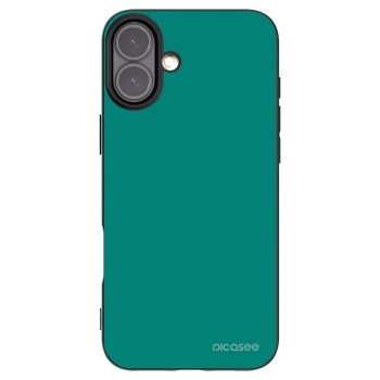Picasee husă neagră din silicon pentru Apple iPhone 16 Plus - Emerald Mist