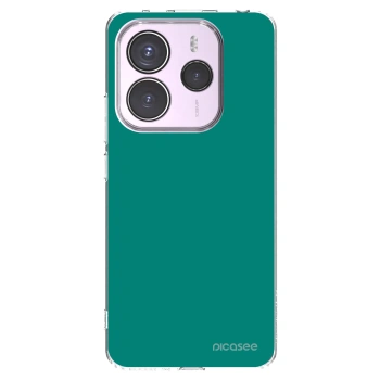 Picasee husă transparentă din silicon pentru Xiaomi Redmi Note 14 5G - Emerald Mist