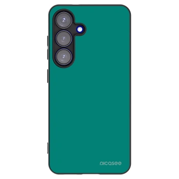 Picasee husă neagră din silicon pentru Samsung Galaxy S25 5G - Emerald Mist
