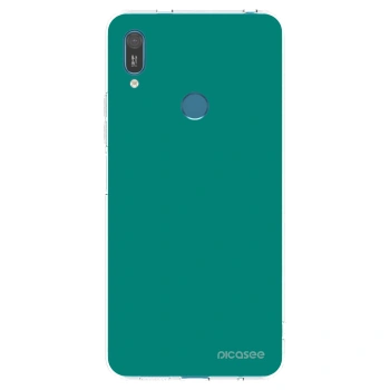 Picasee husă transparentă din silicon pentru Huawei Y7 2019 - Emerald Mist