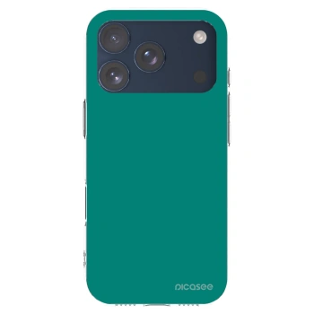 Picasee husă transparentă din silicon pentru Apple iPhone 17 Pro - Emerald Mist