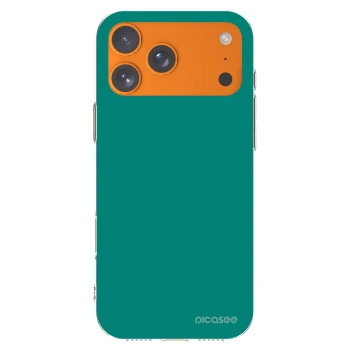 Picasee husă transparentă din silicon pentru Apple iPhone 17 Pro Max - Emerald Mist