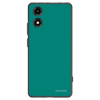 Picasee husă neagră din silicon pentru Motorola Moto E14 - Emerald Mist