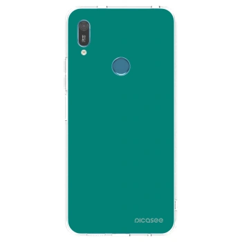 Picasee husă transparentă din silicon pentru Huawei Y6 2019 - Emerald Mist