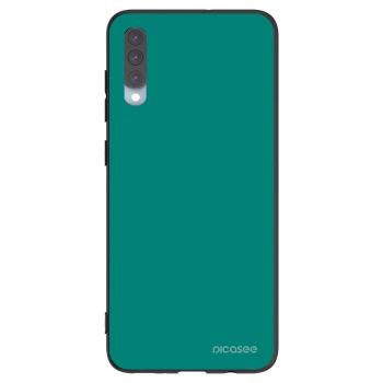 Picasee husă neagră din silicon pentru Samsung Galaxy A70 A705F - Emerald Mist
