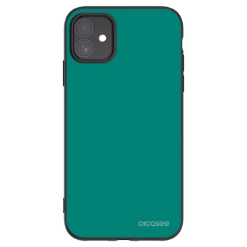 Picasee husă neagră din silicon pentru Apple iPhone 11 - Emerald Mist