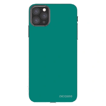 Picasee husă transparentă din silicon pentru Apple iPhone 11 Pro Max - Emerald Mist