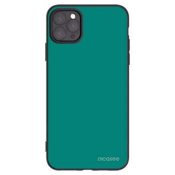 Picasee husă neagră din silicon pentru Apple iPhone 11 Pro Max - Emerald Mist