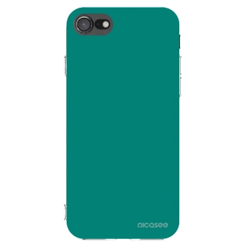 Picasee husă transparentă din silicon pentru Apple iPhone 8 - Emerald Mist