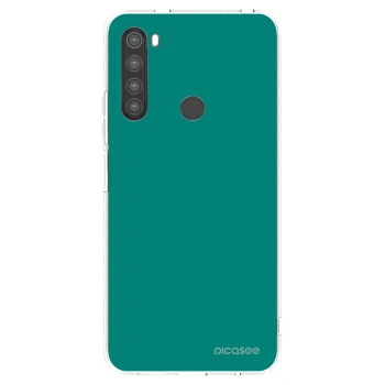 Picasee husă transparentă din silicon pentru Xiaomi Redmi Note 8 - Emerald Mist