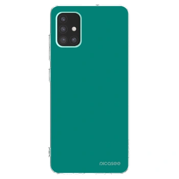 Picasee husă transparentă din silicon pentru Samsung Galaxy A51 A515F - Emerald Mist