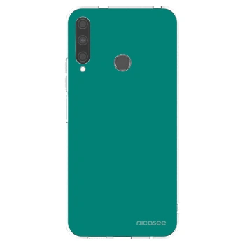 Picasee husă transparentă din silicon pentru Huawei P40 Lite E - Emerald Mist