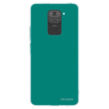 Picasee husă neagră din silicon pentru Xiaomi Redmi Note 9 - Emerald Mist
