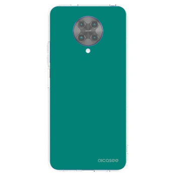 Picasee husă transparentă din silicon pentru Xiaomi Poco F2 Pro - Emerald Mist