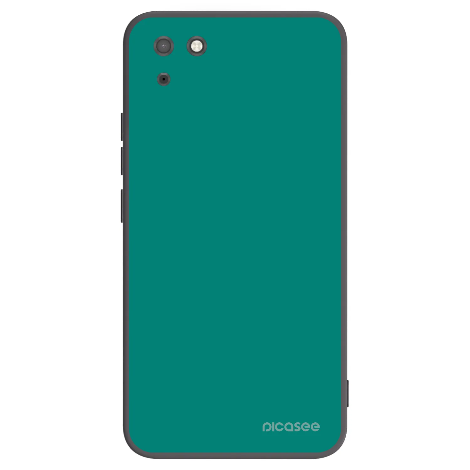 Picasee husă neagră din silicon pentru Huawei Y5P - Emerald Mist