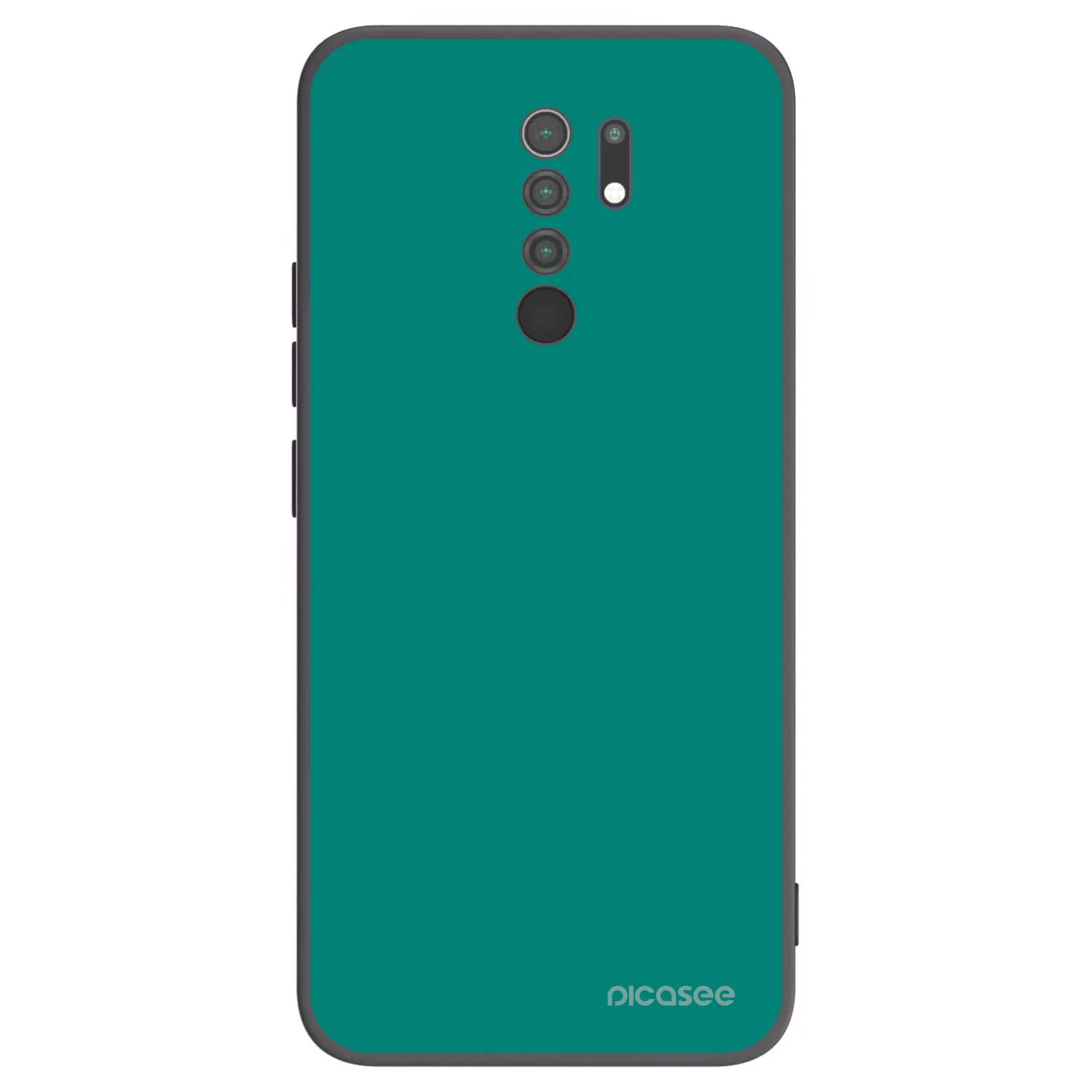 Picasee husă neagră din silicon pentru Xiaomi Redmi 9 - Emerald Mist