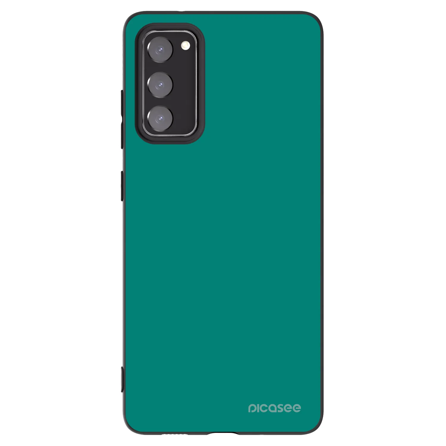 Picasee husă neagră din silicon pentru Samsung Galaxy S20 FE - Emerald Mist