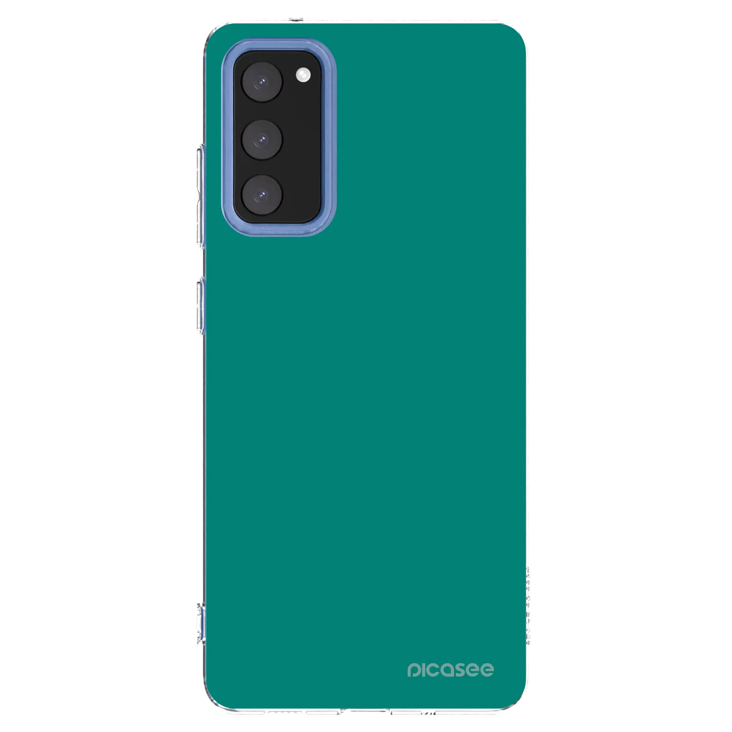 Picasee husă transparentă din silicon pentru Samsung Galaxy S20 FE - Emerald Mist