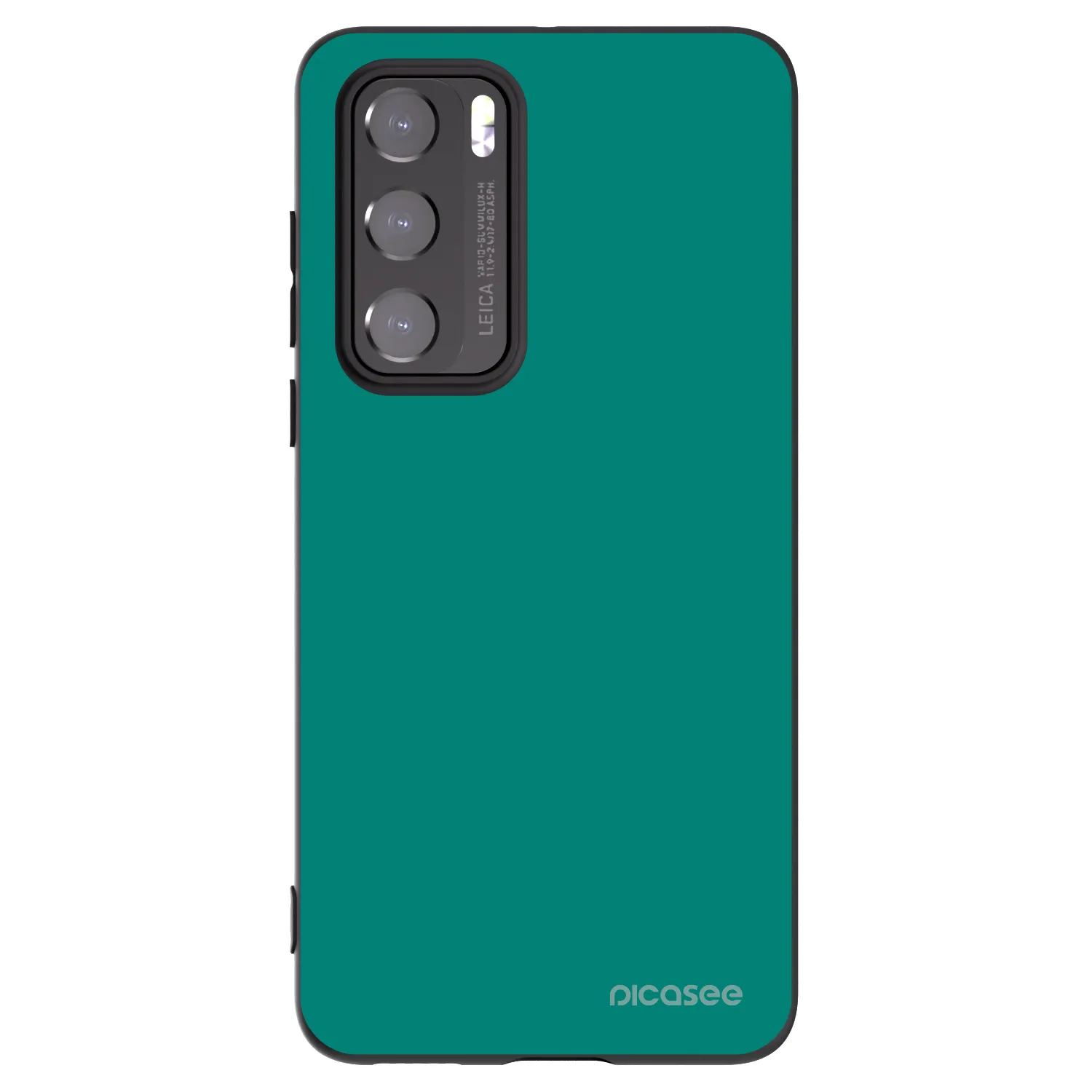 Picasee husă neagră din silicon pentru Huawei P40 - Emerald Mist