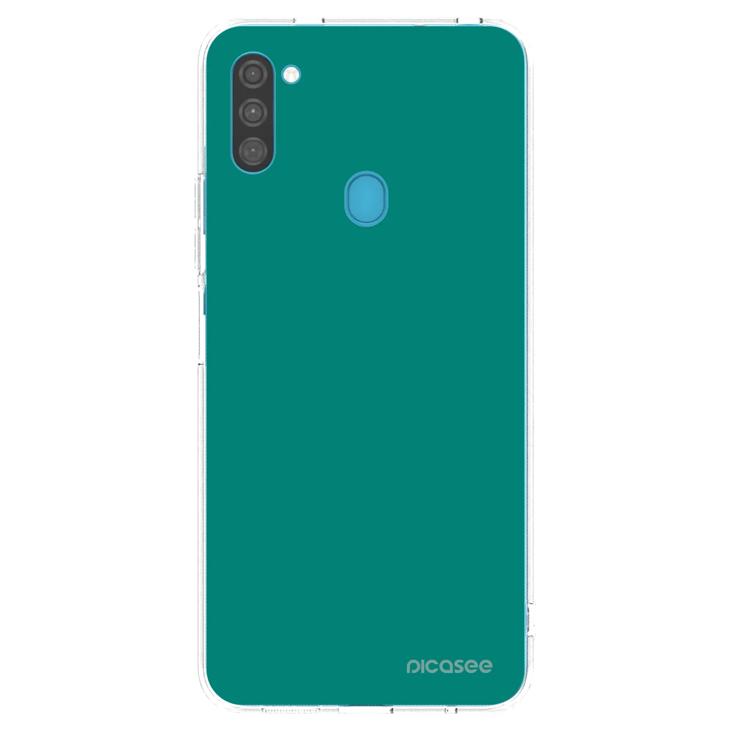 Picasee husă transparentă din silicon pentru Samsung Galaxy M11 - Emerald Mist