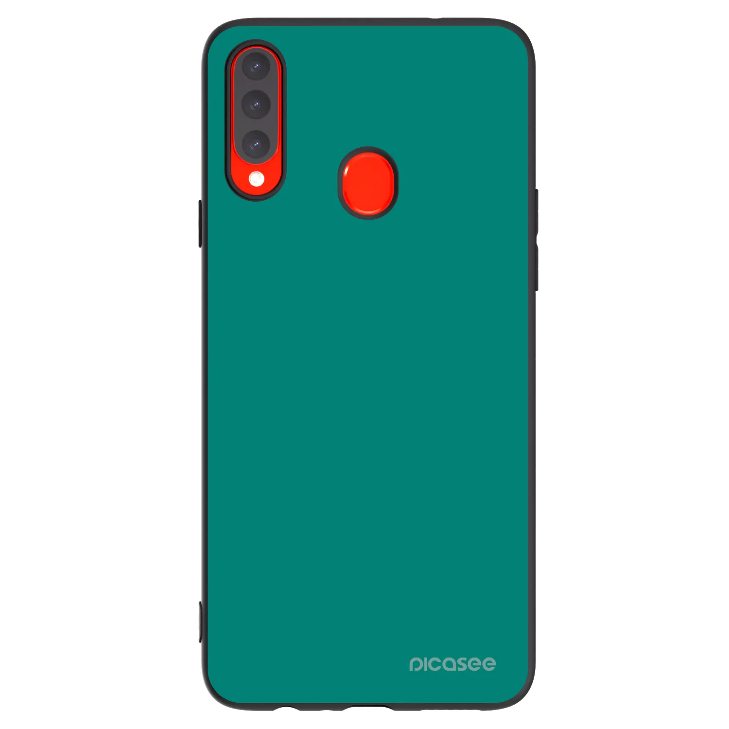 Picasee husă neagră din silicon pentru Samsung Galaxy A20s - Emerald Mist