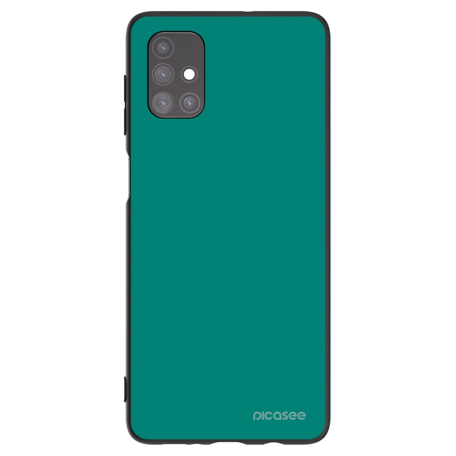 Picasee husă neagră din silicon pentru Samsung Galaxy M51 M515F - Emerald Mist