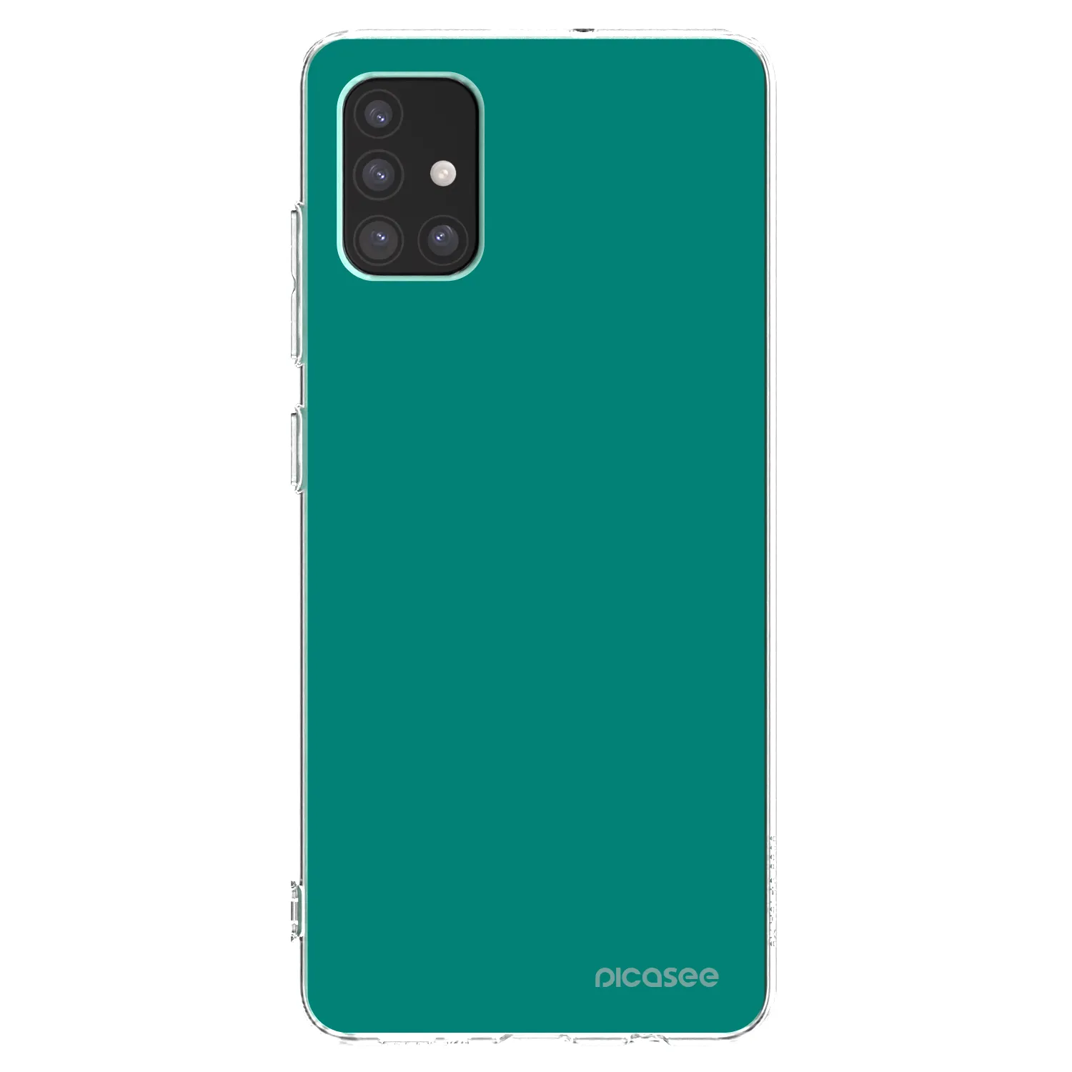 Picasee husă transparentă din silicon pentru Samsung Galaxy M51 M515F - Emerald Mist
