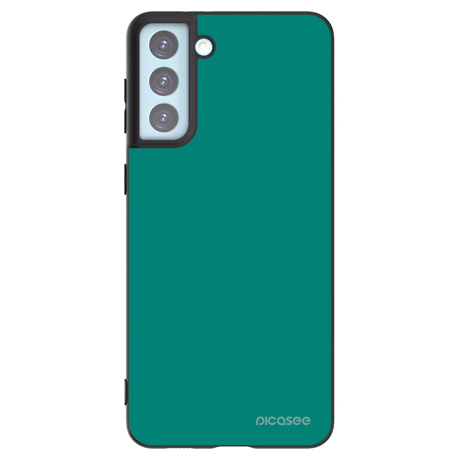 Picasee husă neagră din silicon pentru Samsung Galaxy S21+ 5G G996F - Emerald Mist