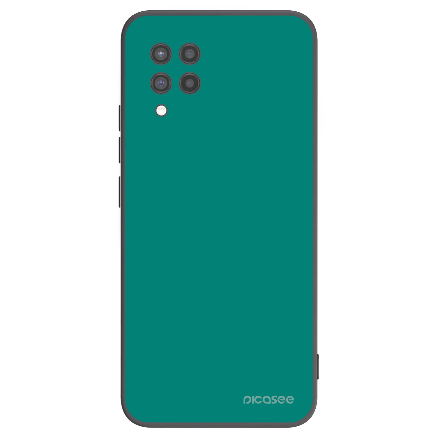 Picasee husă neagră din silicon pentru Samsung Galaxy A42 A426B - Emerald Mist