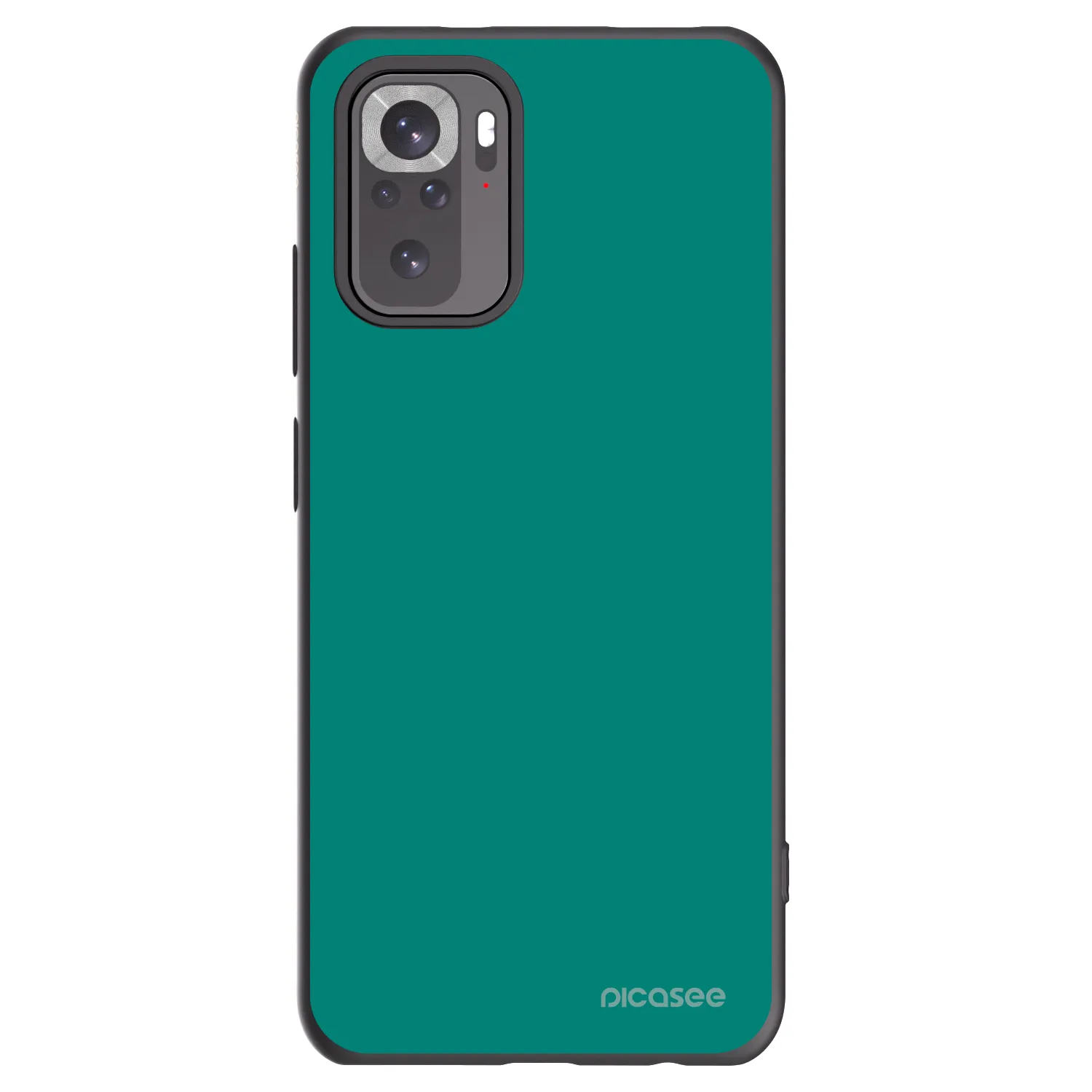 Picasee husă neagră din silicon pentru Xiaomi Redmi Note 10S - Emerald Mist