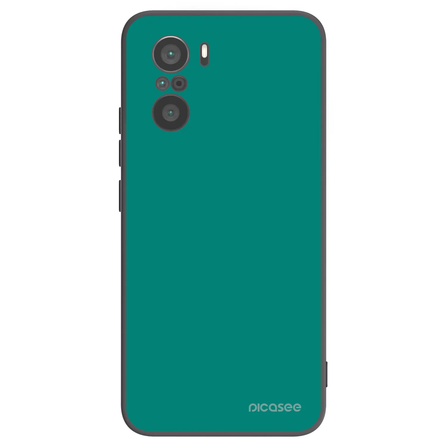 Picasee husă neagră din silicon pentru Xiaomi Poco F3 - Emerald Mist